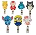 Cartoon Retractable Badge Reel - Holder for ID and Name Tag with Belt Clip, Great Gift for Nurse and Medical Workers, Cute ID Holders for Nursing School Student, RN, or CNA (Totoro)