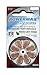 Powermax HearRite Zinc Air Mercury-Free Hearing Aid Batteries, Size 312 (Brown Hearing Aid), 16 Count
