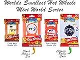 Worlds Smallest Hot Wheels Mini World Stunt Action Set with Classic Rally Case. Set Includes 2 Exclusive Hot Wheels Cars!