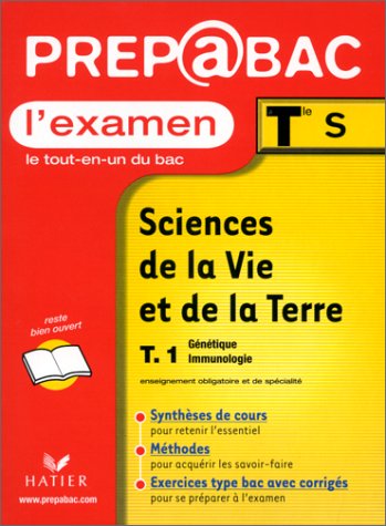 Sciences de la vie et de la terre, tle S