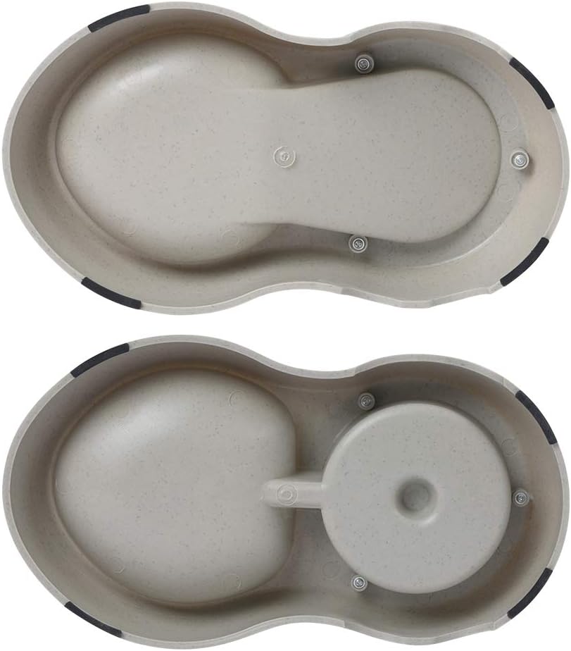 Kitchen & Dining : BLUERISE Automatic Pet Feeder Small Medium Pets Automatic Food Feeder and Waterer Set 1 Gal Travel Supply Feeder and Water Dispenser for Dogs Cats Pets Animals Gravity Dog Water Fountain : 