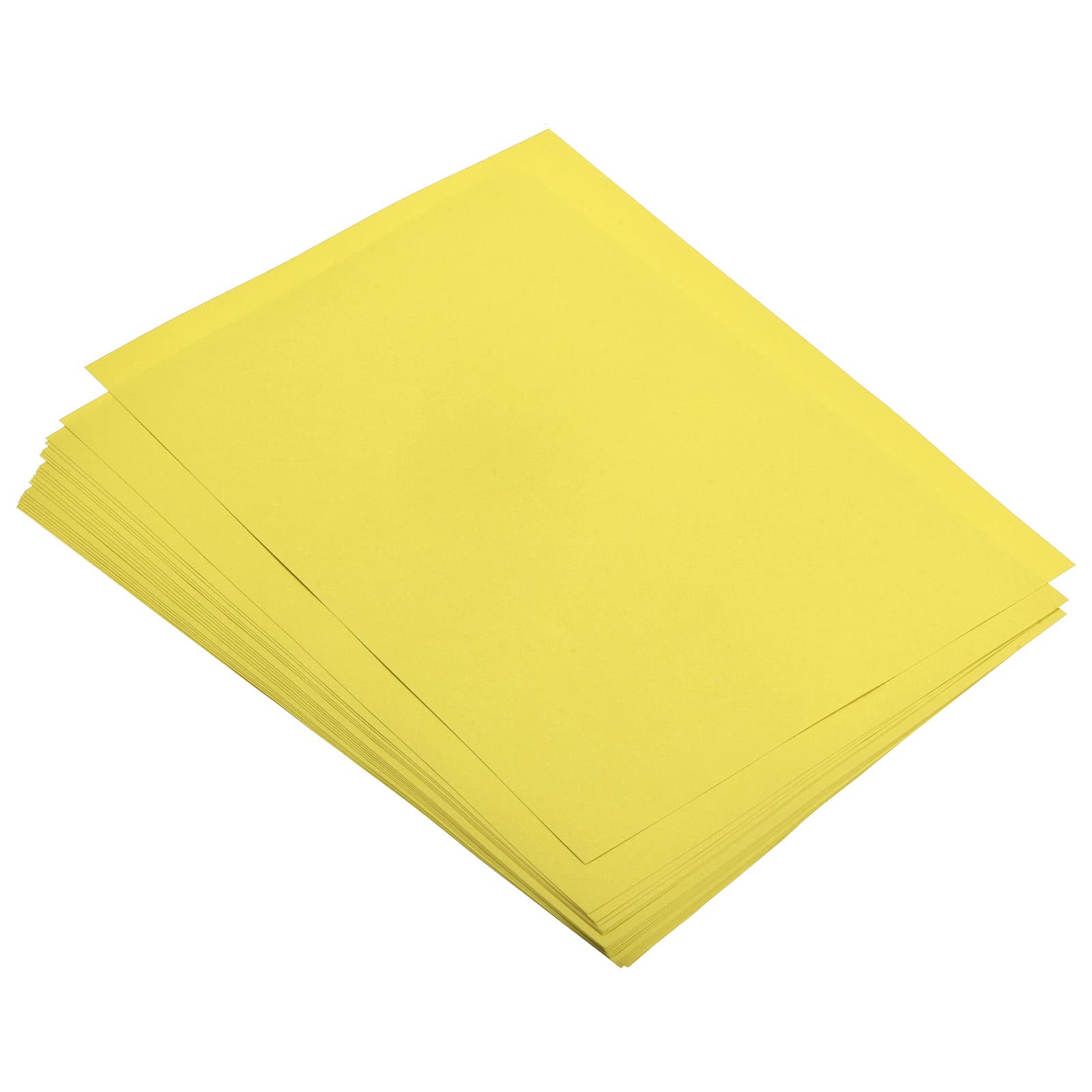 Photo 1 of (incomplete item) MECCANIXITY 50 Sheets Colored Copy Paper 8.5 x 11 Inch Printer Paper 80gsm Lemon Yellow for Office Printing, Document Copying, Invitations, Forms, Art Projects