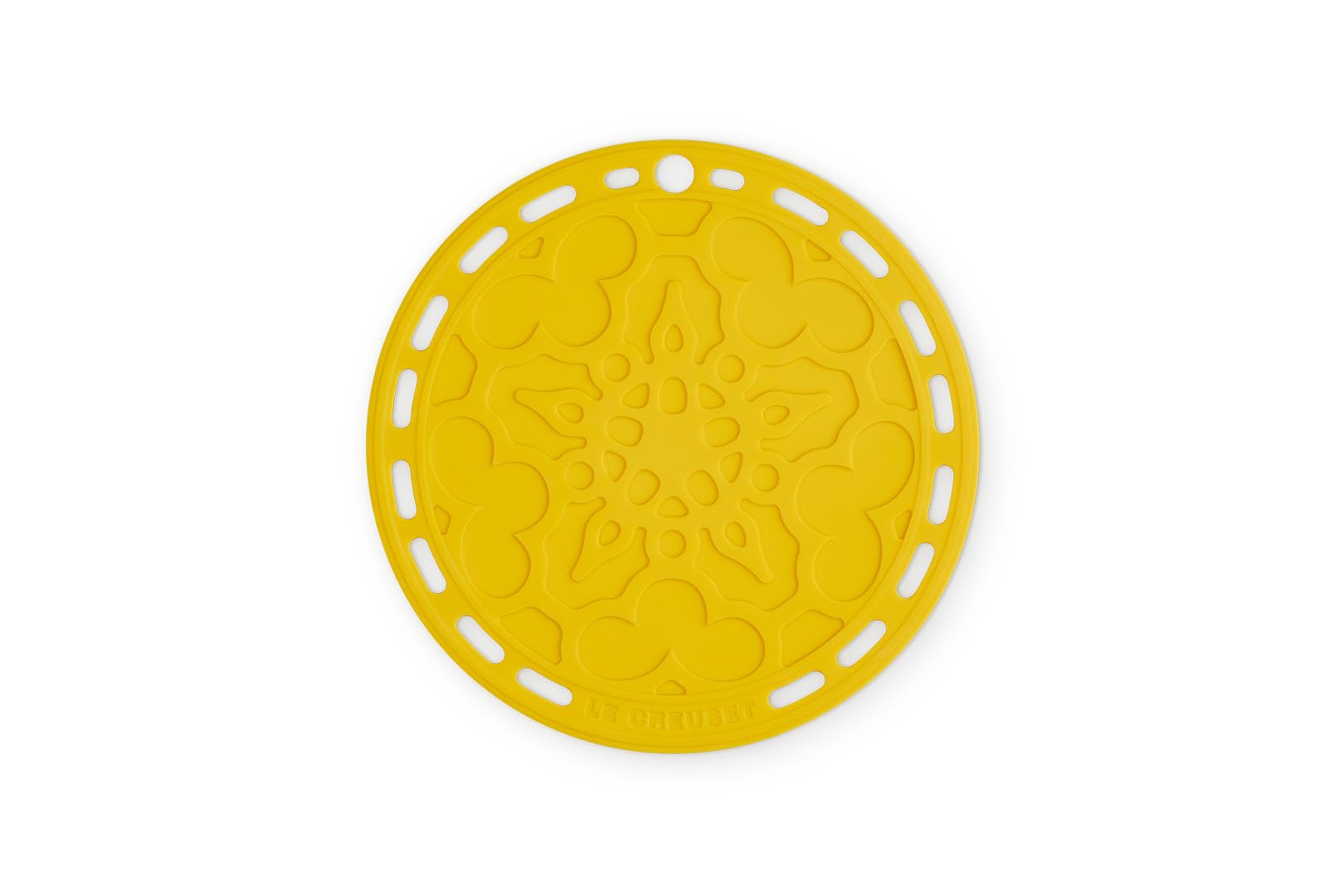Le Creuset French Trivet, Silicone, Heat resistant to 250°C, 20 cm, Nectar, 42401206720000