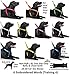 DEAF DOG Dexil Friendly Dog Collars Color Coded Dog Accident Prevention Leash 4ft/1.2m Prevents Dog Accidents By Letting Others Know Your Dog In Advance Award Winning