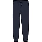 Weintee Men's 34" Inseam Tall Jogger Pajama Pants Cotton Lounge Pants with Pockets