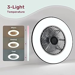 YANASO Ceiling Fan with Light