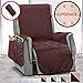 Vailge Oversized Recliner Covers, Durable Recliner Slipover with Back Non-Slip Dots,Machine Washable Recliner Covers for Dogs, Children, Pets(Recliner Oversize:Chocolate)