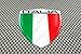 Italy (Italia) Flag 3d Decal Sticker Lg