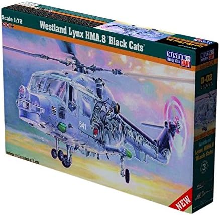 MisterCraft MCD02 1:72 Scale Westland Sea Lynx HAS.3 Model, Multicoloured