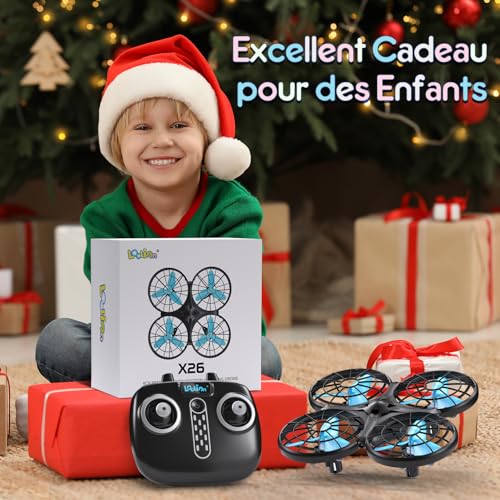 Loolinn | Drone for Kids Gift - Mini Remote Control Drone with Automatic Anti-Collision Technology/Safe for Kids/Easy to Pilot/C0 Certification (Gift for Kids)