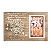 VILIGHT Dog Cat Memorial Gifts - Paw Prints Sympathy Picture Frame for Pet Loss - 4x6 Inches Photo