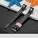 bayite Replacement Leather Bands for Fitbit Alta and Alta HR New Style Pink