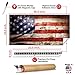 Cornhole Board Skin Wrap Decal - Vinyl Tournament Corn Hole Bean Bag Toss Sticker - Weather Resistant USA Flag Board Game - For Children Adults Colleges Festivals & Bars - 48.5
