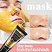 Finewind 24k Gold Collagen Peel-off Facial Mask Formula Reduces the Appearances of Wrinkles and Fine Lines, Helps with Acne and Firming Up Skin