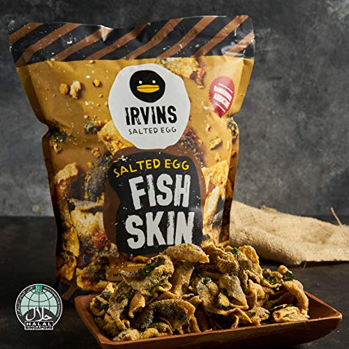 IRVINS Salted Egg Fish Skin Crisps 105g Pricepulse