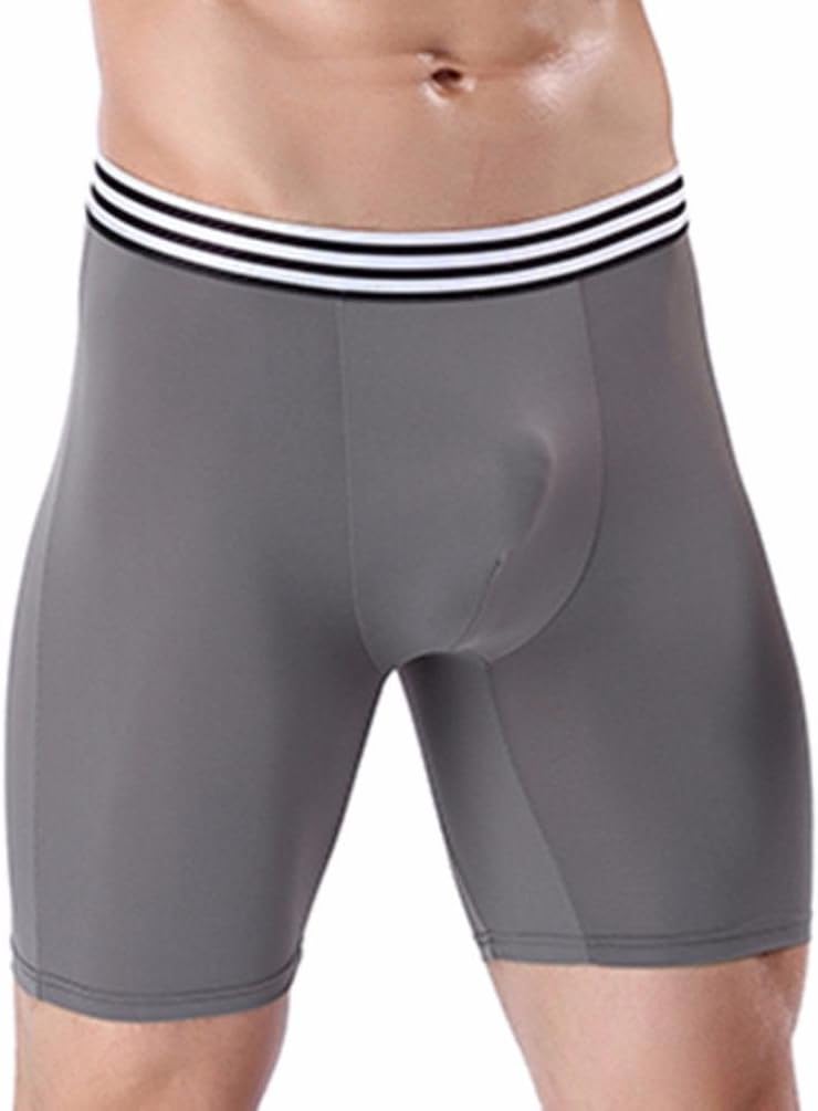 Trunks Sexy Underwear Men's Boxer Briefs Shorts Bulge Pouch Modal Underpants