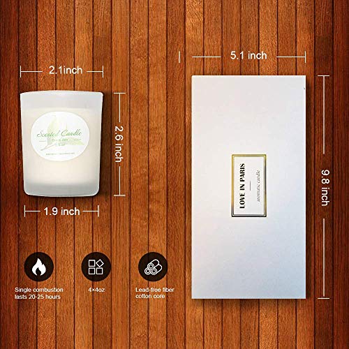 image for Y YUEGANG Scented Candles 8 Pack Gift Set, Aromatherapy Set of Fragran