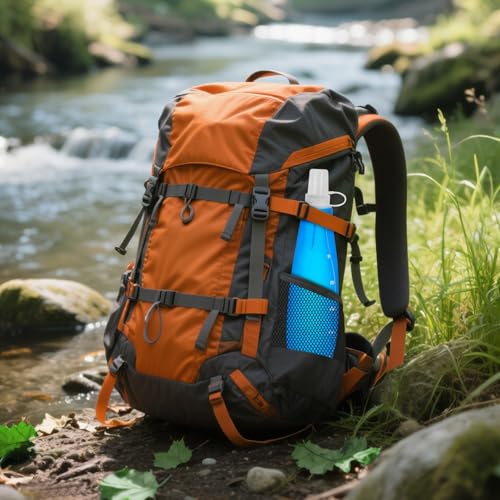 Euqvunn 2 Pcs Soft Water Bottle - BPA Free TPU 500ML Reusable Water Running Flask - Dust and Leak Proof for Hydration Bags, Running, Hiking, Camping, Cycling, Travel
