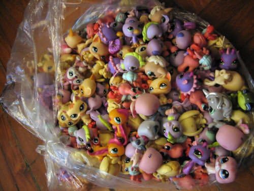 Toy Store - LITTLEST PET SHOP LOT OF 10 pcs RANDOM PICK LPS ANIMALS LOOSE USED FIGURES - New Arrival