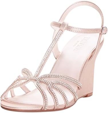 david's bridal wedge shoes