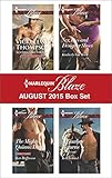 Harlequin Blaze August 2015 Box Set: Rolling Like Thunder\The Mighty Quinns: Devin\Sex, Lies and Designer Shoes\A Cowboy Returns