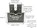 OneGrill Stainless Steel Rotisserie Motor Bracket