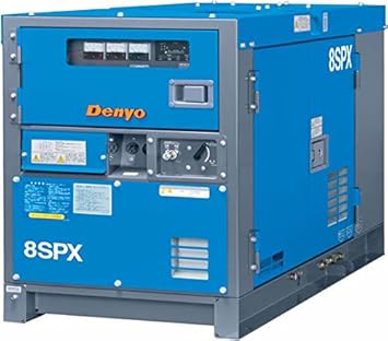 Amazon Denyo デンヨー 単相エンジン発電機 Kca 8spx 灯油仕様 Diy 工具 ガーデン