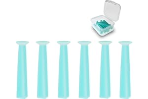 eagosion 6PCS Hard Contact Lens Remover Tool with Storage Box Eye Care Inserts Removes Reusable Suction Cup Remover Contact Plunger Eye Contact Remover for RGP/OK/Hard Lenses