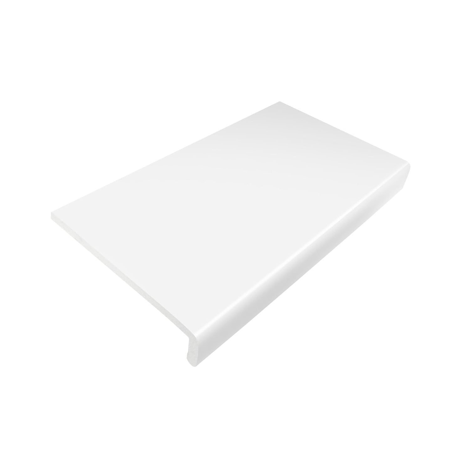 175mm White UPVC Window Board/Cill Cover 2.5m Long 9mm Thick Plastic