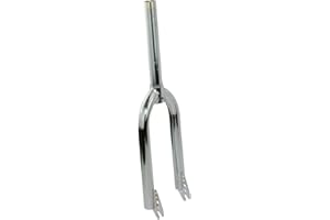 FENIX CYCLES Fenix 20" BMX Steel Fork Chrome, 1-1/8" Threadedless
