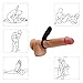 Cock Ring Vibrators for Couple and Male Silicone Vibrating Penis Ring Adult Sex Toys Vagina Clitoris Stimulator Waterproof Rechargeable