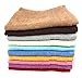 Luxury Cotton WashCloths, (12-Pack, 13 x 13 inches) - Easy Care, Fingertip Towels, Facial Towelettes, Cotton Hand Towels (Light Blue)