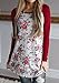 AIMTOPPY Fashion Women Long Sleeve Floral Striped Splicing O-Neck T-Shirt Blouse (XL, Red)