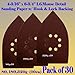 30 Assorted Large Mouse Detail Sander Sandpaper Sanding Paper Hook & Loop Assorted 80 180 320 Grits for Black and Decker Mega Mouse Cyclon Sandstorm Craftsman
