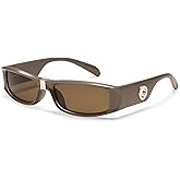 Appassal Retro Rectangle Sunglasses for Women Trendy Square Sunnies AP3736