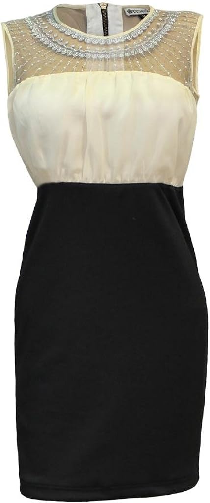 white embellished bodycon dress