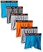 Hanes Boys' X-Temp Performance Cool Dyed Boxer Brief 6-Pack, Assorted, Large