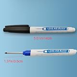 iHMeiju 8pcs Waterproof Deep Reach Markers Long Nose Permanent Ink 2mm Tip view 7