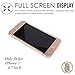 iPhone 7 Bling Skin Sticker, Supstar Full Body Coverage Glitter Vinyl Decal - Dustproof, Anti-Scratch for Apple iPhone 7 (Champagne Gold)