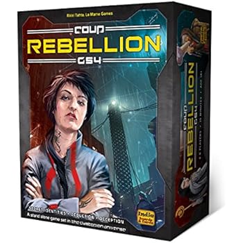Indie Boards and Cards Coup Rebellion G54 Card Game