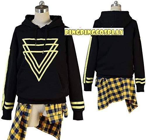 Amazon バーサービス株式会社a3 エースリー 夏組 斑鳩三角 私服 黒 コスプレ衣装 仮装 ハロウイン クリスマス コスチューム 文化祭 M 男 コスプレ 仮装 通販