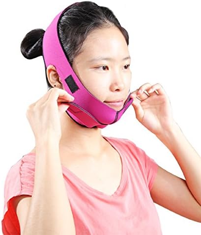 Japan Health and Beauty - Sagging refreshing and a small face lift up corset belt of the cheek (02 Pink) *AF27*
