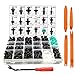 CNIKESIN 456Pcs Automotive Push Clips Nylon Bump Clips Rivet Trim Fasteners Bumper Fender Push Pins Clips for BMW,Toyota, Honda, Benz, Nissan, Subaru, Mazda Etc