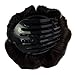 Beauty Angelbella Hair Buns Synthetic Natural Curly Chignon Hairpieces Updo Clip in/on Plastic Comb Elastic Bride Donut Wig For Women(Dark Brown)