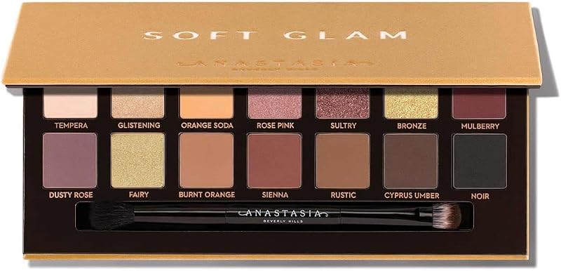Anastasia Beverly Hills Soft Glam Eyeshadow Palette 14 Shades Matte Shimmer