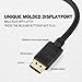 CableCreation Displayport Cable [10Ft/3M], 4K DP Cable 1.2 Male to Male Support 4K@60Hz, 2K@144Hz Compatible with Computer, Desktop, Laptop, PC, Monitor, Projector,Black