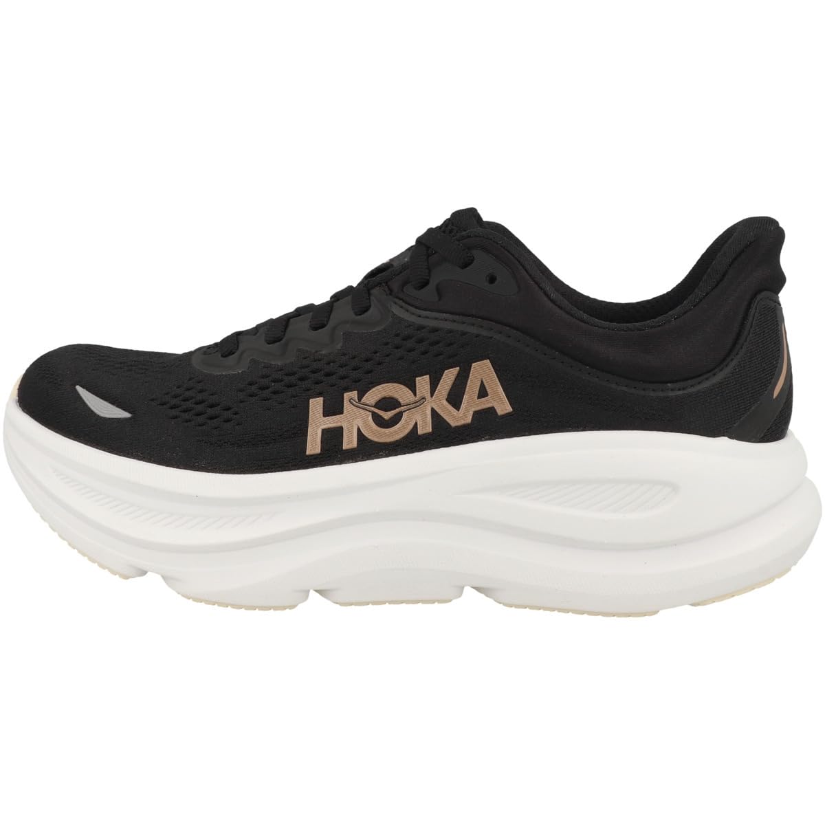 Photo 1 of Hoka Women's Bondi 9 Black/Rose Gold 8.5 Medium
