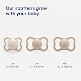 MAM Air Soothers 12 Months Plus 2 Pack with Sterilisable Travel Case Blue Grey view 6