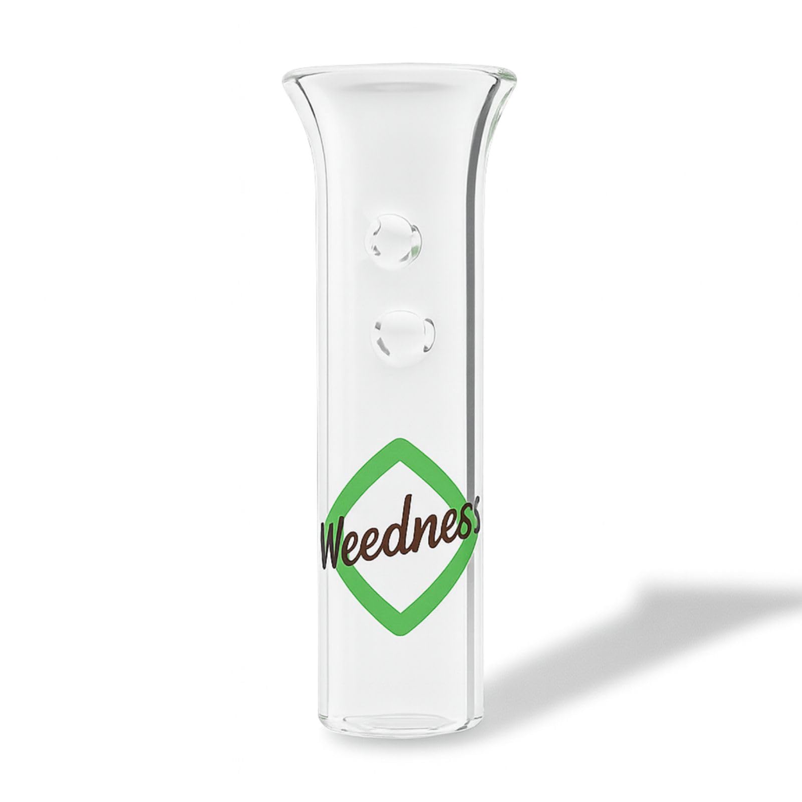 Weedness Glass Filter Tips Glass Mouthpiece 3.5 x 0.7 cm - Cigarette Filter Reusable Filter Tip