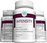Intensity Male Performance Testosterone Booster - for Energy, Increased Stamina and Endurance with Tribulus L-Arginine Maca Tongkat Ali Zinc Oyster Extract Pumpkin Seed 60 Tablets - Made in USA